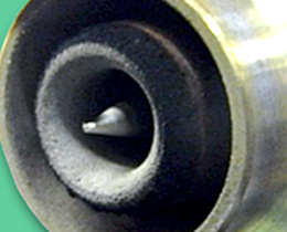 Difference in the amount of zinc attached - DS plasma process