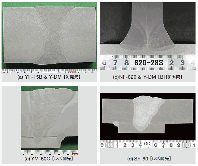 図2　溶接継手の断面マクロ写真の一例