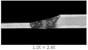 写真2 テーラードブランク（TBW）マクロ断面